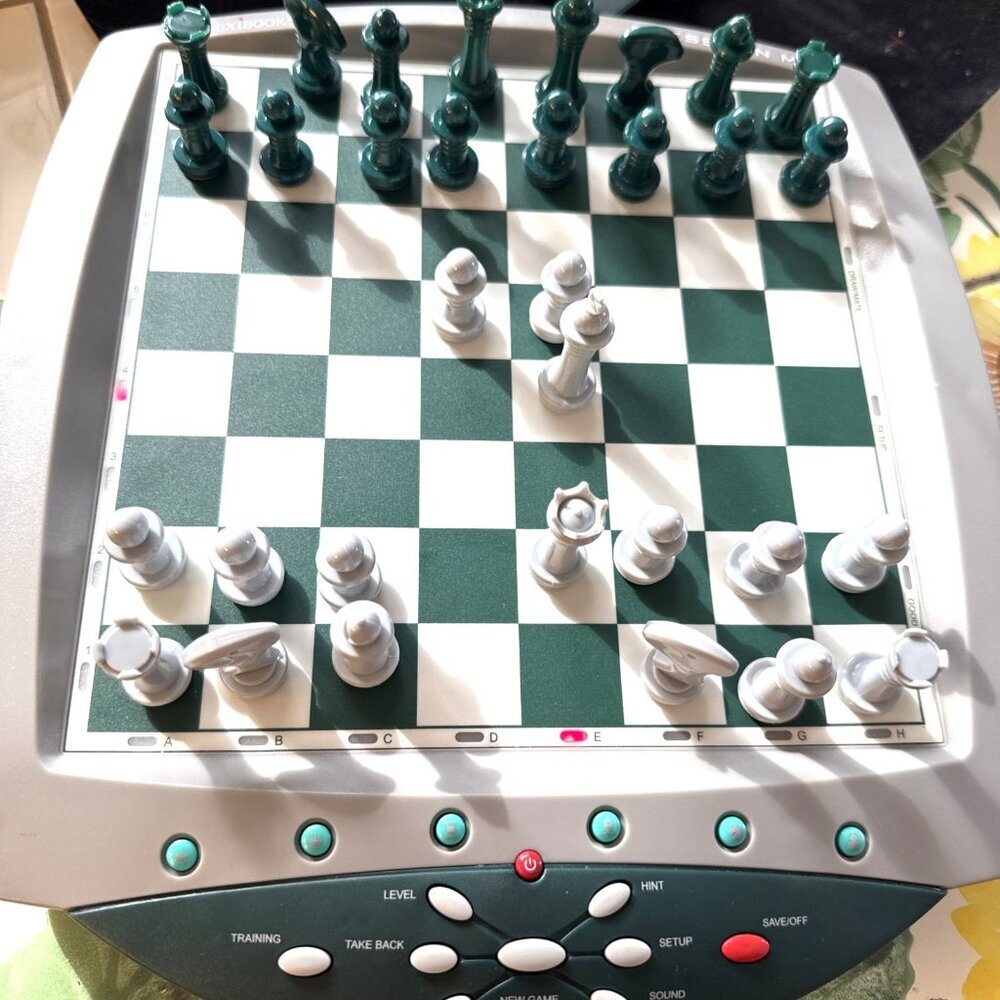 CHESSMAN Pro Lexibook CG 1400 Electronic Chess Game 2002 TIMER Instructions